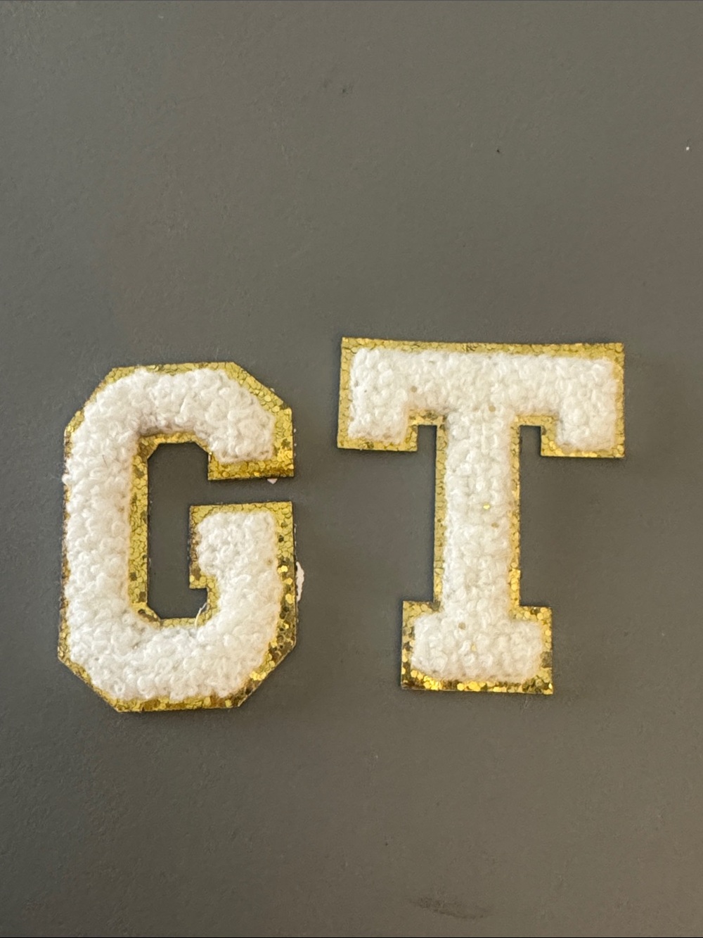 White & Gold Letter Party Decorations - Home Party Supplies